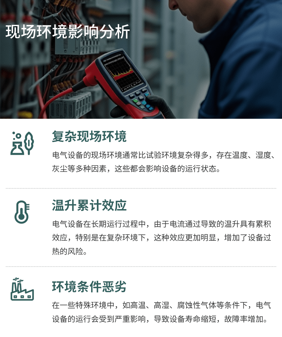 電氣接點溫度在線監測